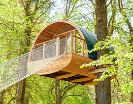 Cabane dans les Arbres près de Grenoble