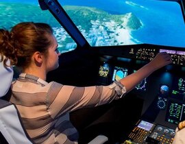 Simulateur de vol sur avion (Marseille) - Super Insolite