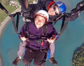 Baptême en Parapente à Allevard Baptême en Parapente à Allevard