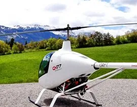 Baptême en Hélicoptère ULM à Albertville