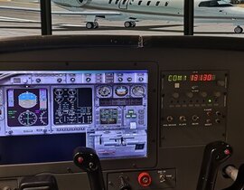 Simulateur de Vol en Avion au Castellet