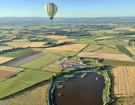 Vol en Montgolfière à Montbrison - survol du Forez