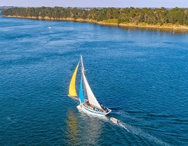 Balade en Langoustier dans le Golfe du Morbihan