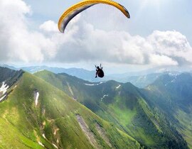 Baptême en Parapente aux Saisies