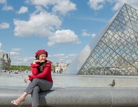 Shooting Photo Lifestyle à Paris Louvre