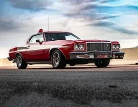 Pilotage Ford Gran Torino de Starsky & Hutch près d'Étampes