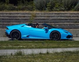 Pilotage sur Route Lamborghini Huracan Spyder à Mulhouse Pilotage sur Route Lamborghini Huracan Spyder à Mulhouse