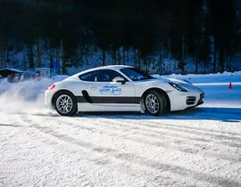 Pilotage sur Glace en Porsche Cayman - Circuit d'Abondance