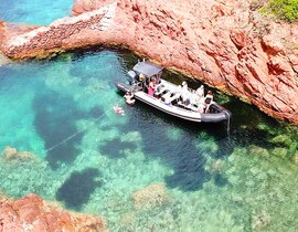 Balade en Bateau à Saint-Raphaël - Calanques de l'Estérel Balade en Bateau à Saint-Raphaël - Calanques de l'Estérel