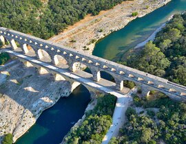 Vol en ULM Autogire à Nîmes - Survol du Pont du Gard