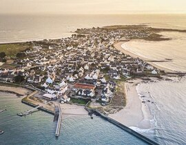 Baptême en Hélicoptère à Lorient - Ile de Groix