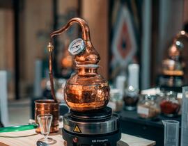 Atelier de Distillation de Gin près de Bordeaux