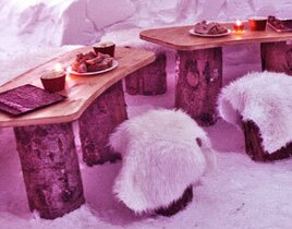 Dîner dans un Igloo à Val Thorens Dîner dans un Igloo à Val Thorens