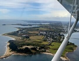 Baptême en ULM Multiaxe dans le Golfe du Morbihan Baptême en ULM Multiaxe dans le Golfe du Morbihan