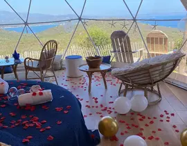 Week end Romantique en Bulle de Luxe à Porto Vecchio  Week end Romantique en Bulle de Luxe à Porto Vecchio