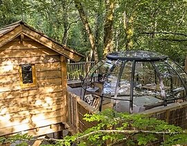 Nuit en Dôme perché avec Spa privatif près de Dijon Nuit en Dôme perché avec Spa privatif près de Dijon