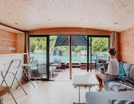 Nuit en Cabane sur l’Eau au Lac de Serre-Ponçon