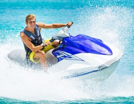 Randonnée en Jet-Ski au Lac de Pareloup Randonnée en Jet-Ski au Lac de Pareloup