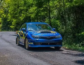 Baptême de Pilotage Rallye en Subaru à Alès