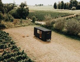 Nuit insolite en Tiny House dans un Vignoble à Saint-Emilion