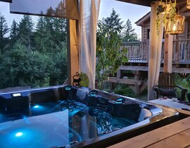 Nuit en Cabane sur Pilotis avec Spa près de Limoges Nuit en Cabane sur Pilotis avec Spa près de Limoges