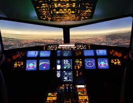 Simulateur de Vol en Avion Airbus A320 au Castellet