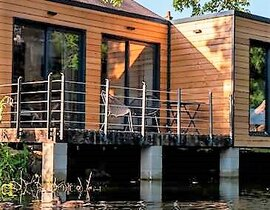 Nuit en Cabane sur l'Eau près de Fontainebleau