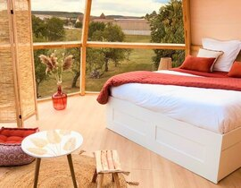 Nuit en Dôme Perché avec Jacuzzi près de Troyes