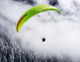 Baptême en Parapente à Verbier Baptême en Parapente à Verbier