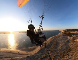 Baptême en Parapente à Arcachon - Dune du Pilat Baptême en Parapente à Arcachon - Dune du Pilat