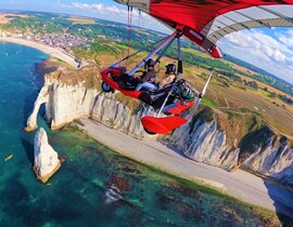 Baptême en ULM Pendulaire - Survol de la Côte d'Albâtre Baptême en ULM Pendulaire - Survol de la Côte d'Albâtre