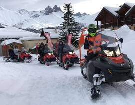 Randonnée en Scooter des Neiges à Albiez-Montrond Randonnée en Scooter des Neiges à Albiez-Montrond