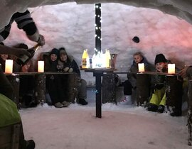 Soirée en Igloo avec Apéritif Dinatoire à Albiez-Montrond Soirée en Igloo avec Apéritif Dinatoire à Albiez-Montrond
