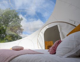 Nuit en Bulle près de Poitiers Nuit en Bulle près de Poitiers