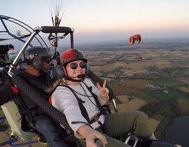Baptême en Paramoteur près de Tarbes Baptême en Paramoteur près de Tarbes