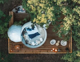 Nuit en Bulle avec Bain Nordique Privatif près d'Agen Nuit en Bulle avec Bain Nordique Privatif près d'Agen