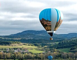 Vol en Montgolfière près d'Arlempdes - Le Lac du Bouchet