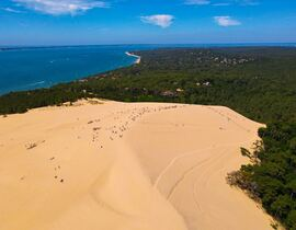 Baptême en Hélicoptère - La Dune du Pilat Baptême en Hélicoptère - La Dune du Pilat
