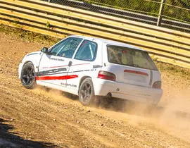 Stage Rallycross en Saxo VTS - Circuit Terre d'Issoudun-Migny Stage Rallycross en Saxo VTS - Circuit Terre d'Issoudun-Migny