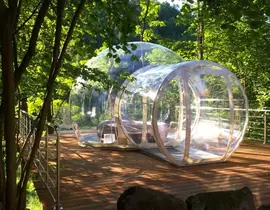Nuit en Bulle avec Spa Privatif dans le Parc des Vosges du Nord