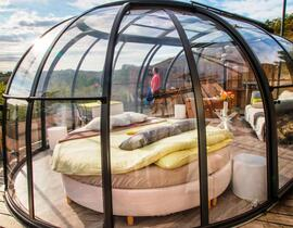 Nuit en Dôme de Verre avec Spa près de Montauban Nuit en Dôme de Verre avec Spa près de Montauban