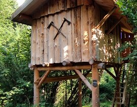 Cabane sur Pilotis près de Chamonix-Mont-Blanc
