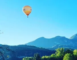 Vol en Montgolfière près d'Aix-les-bains - Survol Lac du Bourget