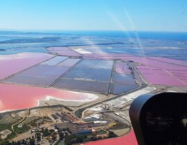 Baptême en Hélicoptère - Survol de la Camargue