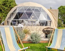 Nuit en Dôme avec Spa à Caignac