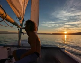 Balade en Bateau au Coucher de Soleil à Port-Barcarès Balade en Bateau au Coucher de Soleil à Port-Barcarès