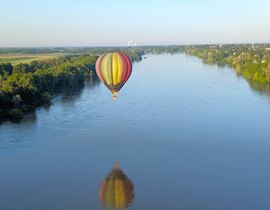 Vol en Montgolfière - Survol de la Loire