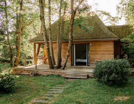 Cabane avec spa près de Soissons