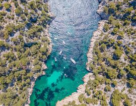 Week End Survol des Calanques de Cassis en Hélicoptère