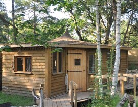 Cabane insolite près de Château-Thierry